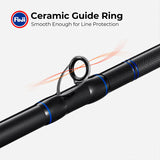 PISCIFUN® LED Lumicat II Catfish Rods, 2 Piece Casting Rods